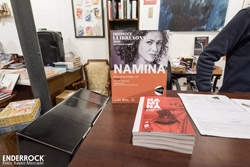 Concert de Namina a la Llibreria Obaga de Barcelona 